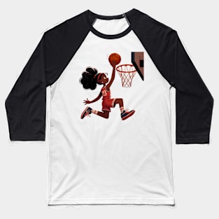 Female basketball player Baseball T-Shirt